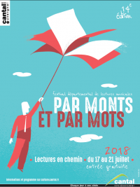Festival dpartemental de lectures musicales par  Monts et par Mots, lecture en chemin...